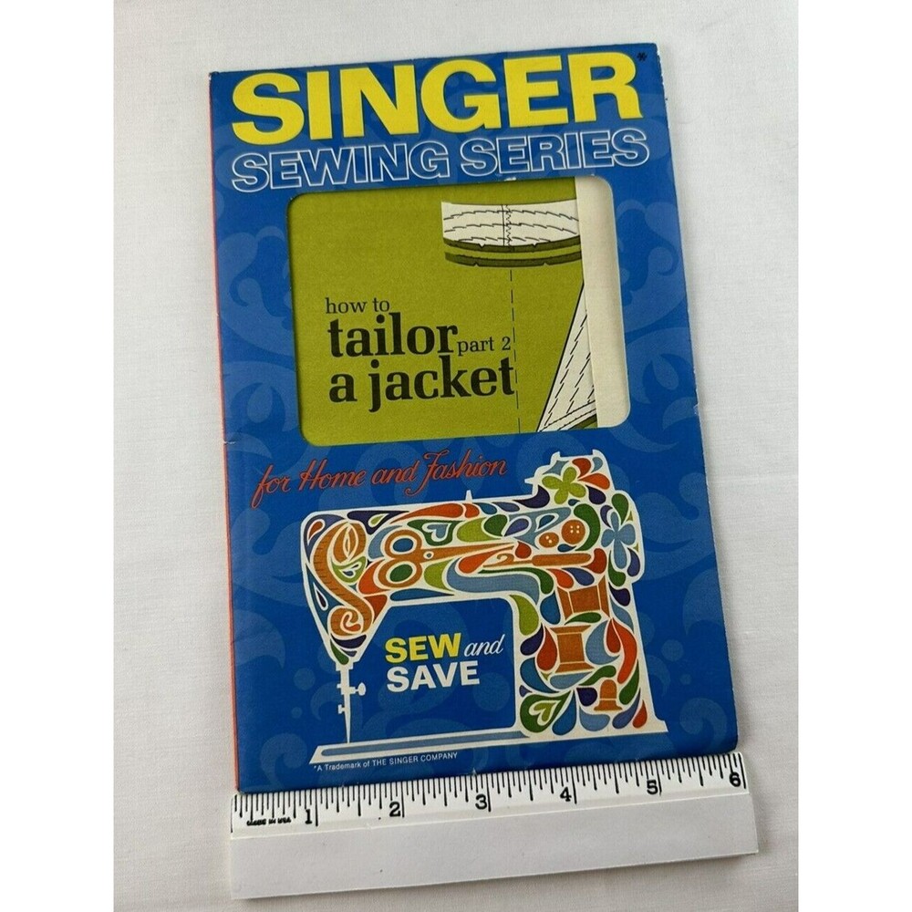 Vintage 1972 Singer Sewing Series How To Tailor A Jacket Part 2 Section 6